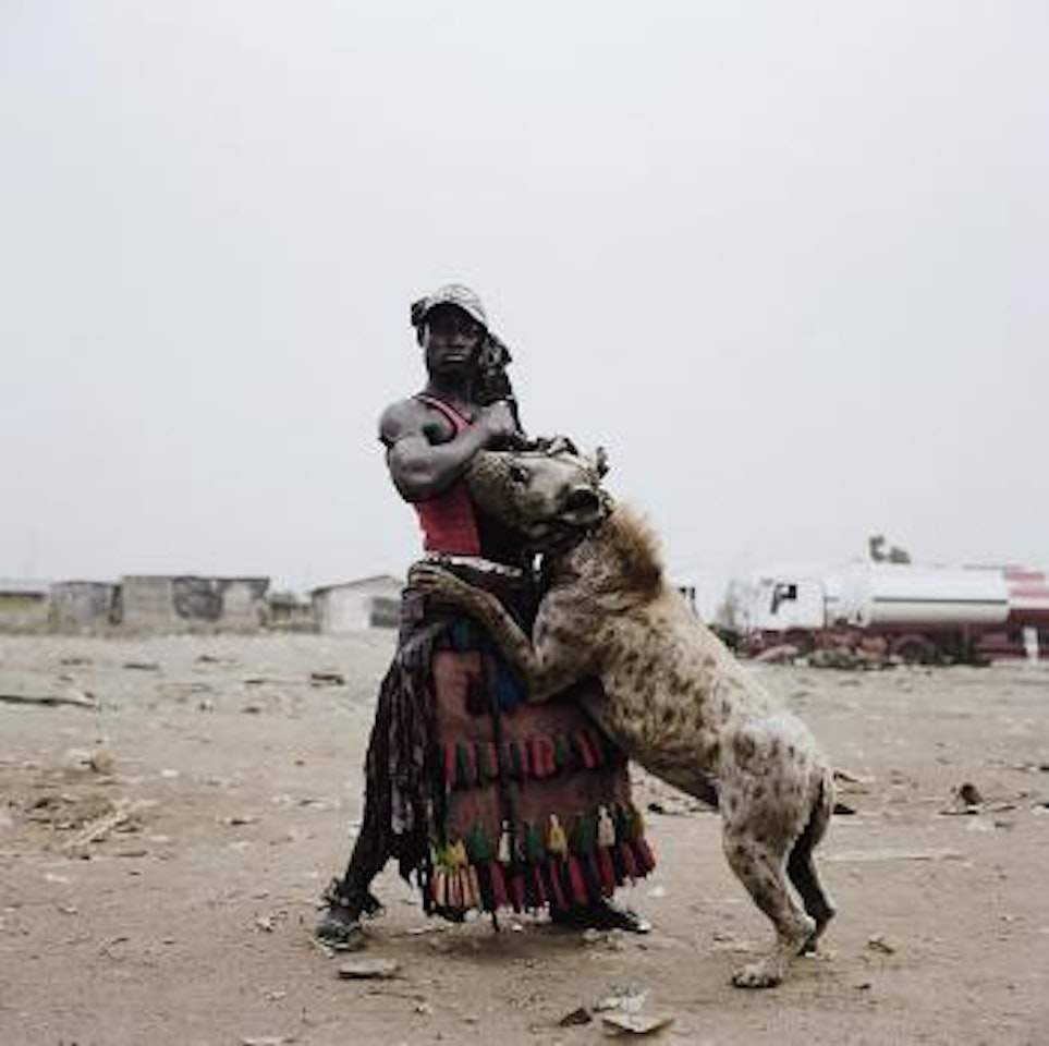 Abdullahi Mohammed with Mainasara, Ogere-Remo, Nigeria from The Hyena Men II by Pieter Hugo