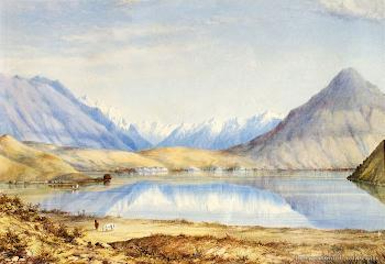 Lake Colleridge by Charles Decimus Barraud
