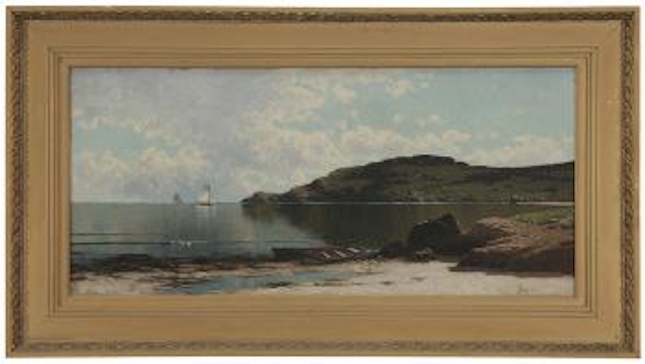 Calm Inlet, possibly Bailey's Island, Maine by Alfred Thompson Bricher