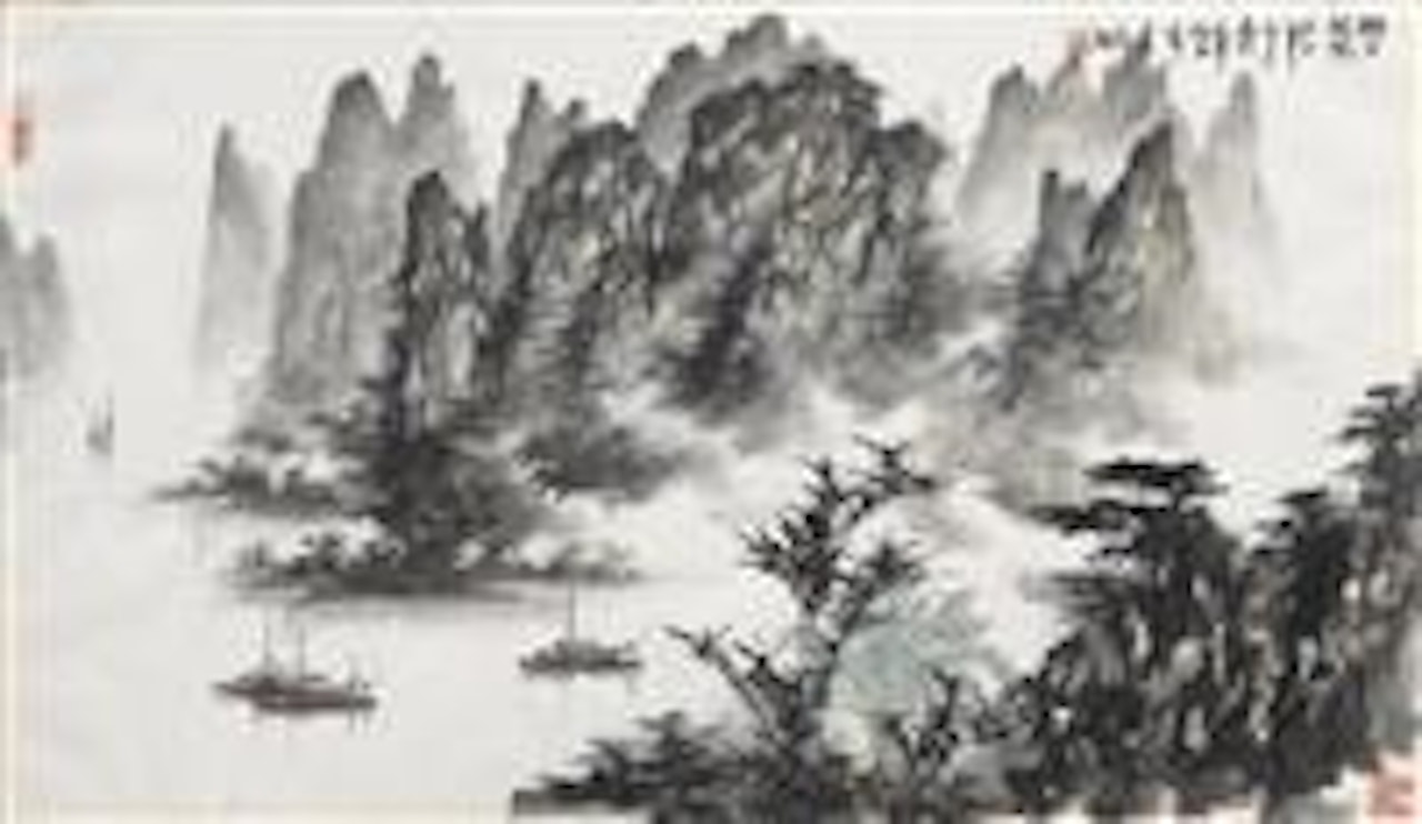 Darstellung von zehn Küken by Qi Baishi