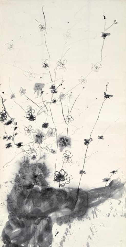 White Plum blossom by Walasse Ting