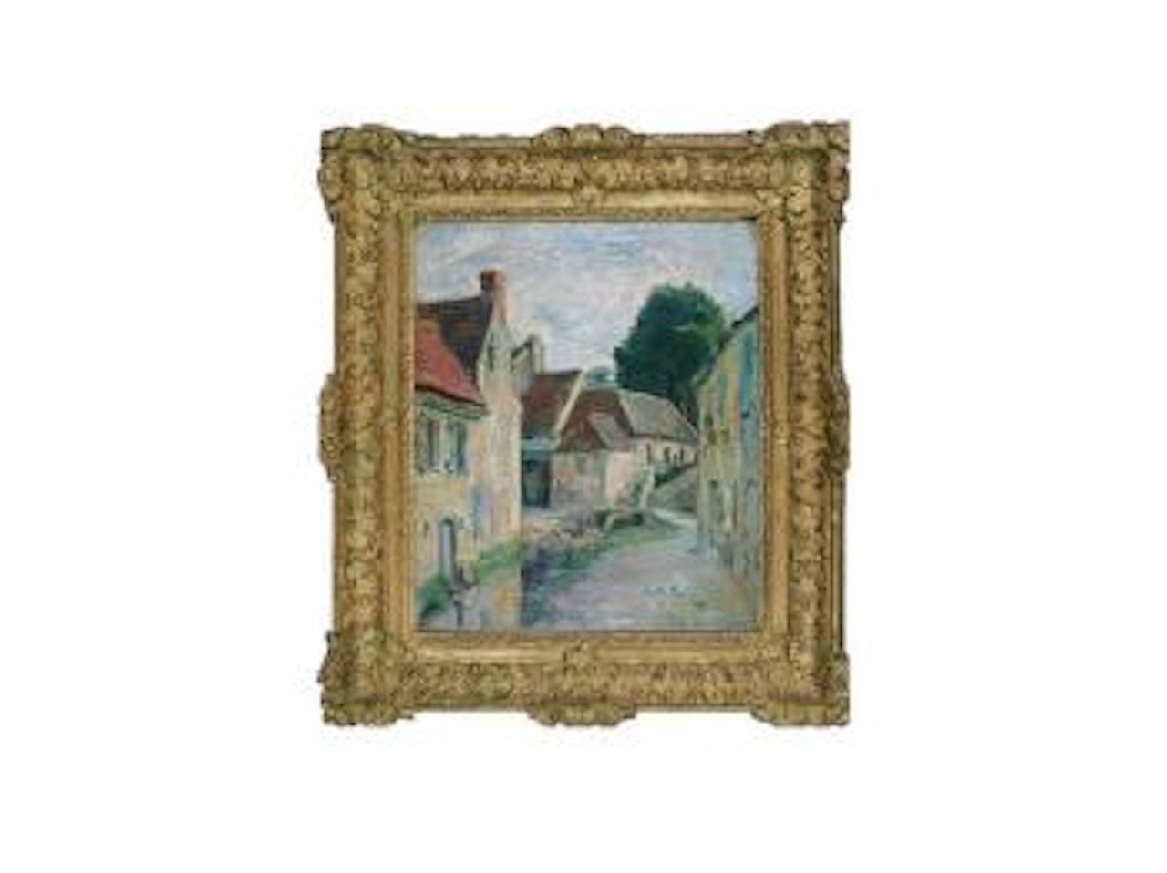 Vieille rue à Falaise ou dans ses environs (Cotentin) by Othon Friesz