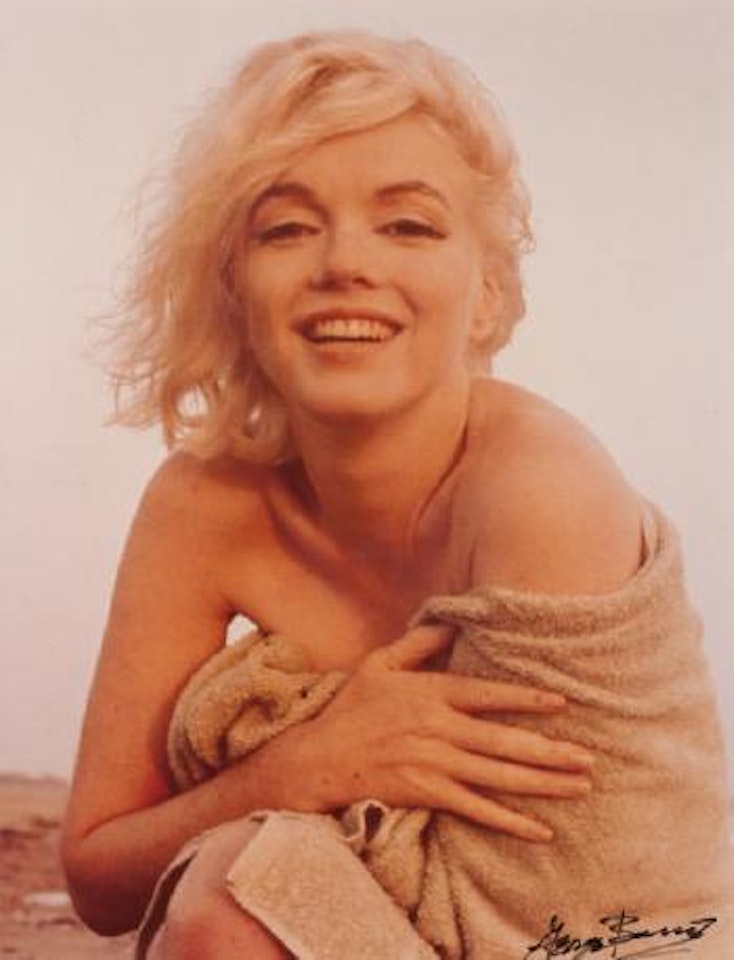 Marilyn Monroe, Beach by George Barris