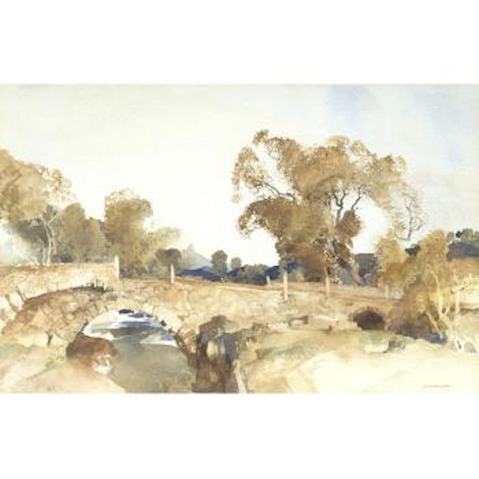 On the Road to Ramatuelle, Provence by William Russell Flint
