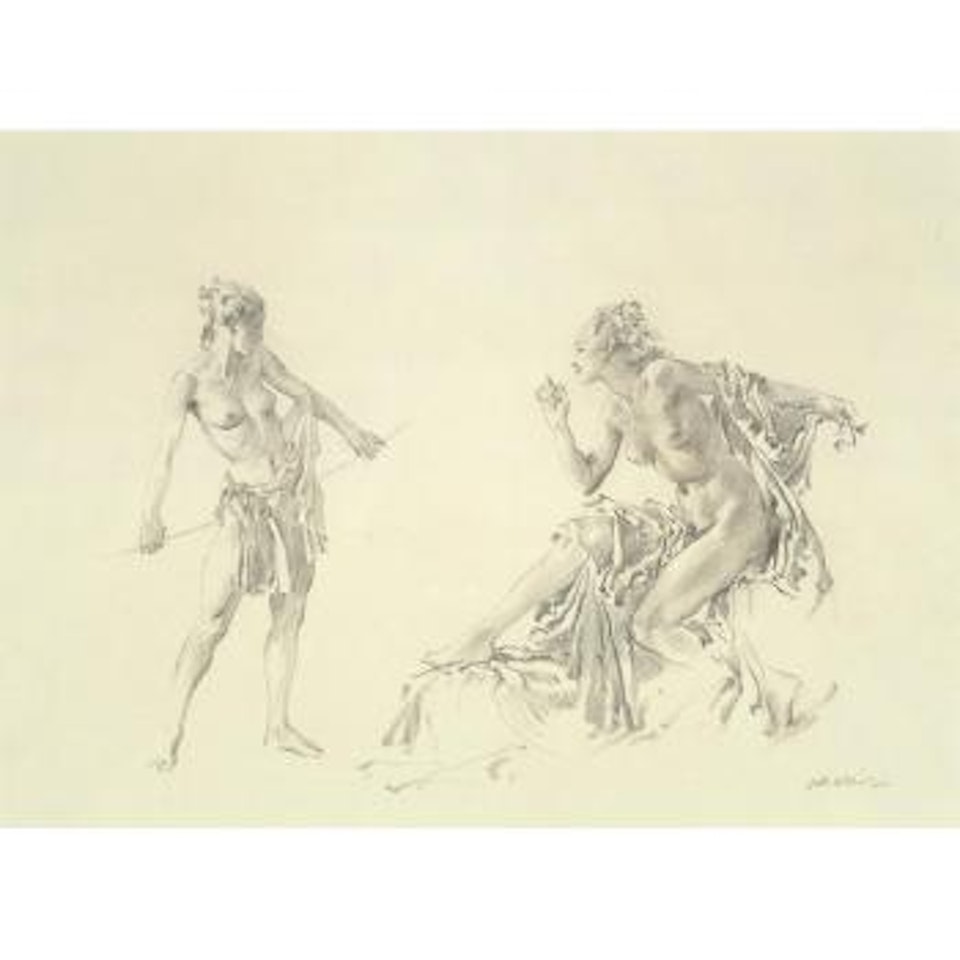 Nude studies by William Russell Flint