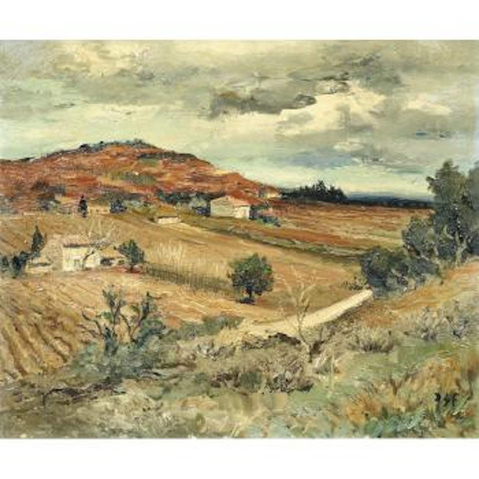 Paysage près D'Aix en Provence by Marcel Dyf