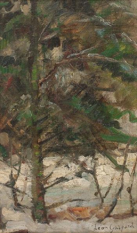 Winter Pines by Leon Gaspard