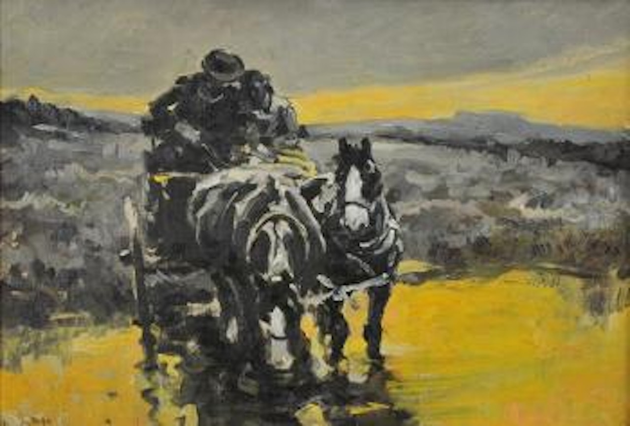 Moonlit Ride by Frank B. Hoffman