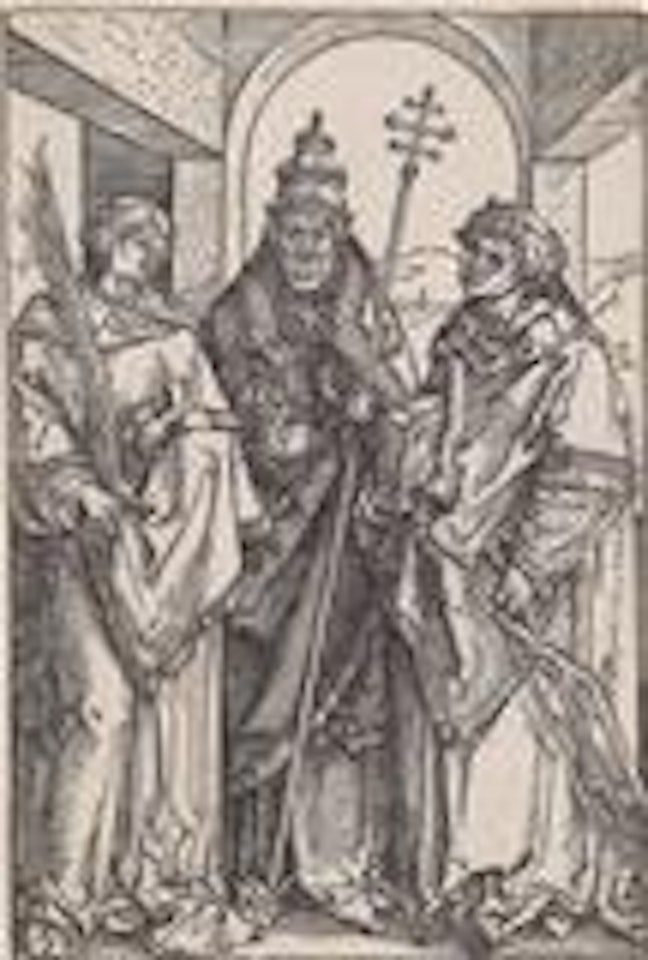 Saints Stephen, Sixtus and Lawrence by Albrecht Dürer