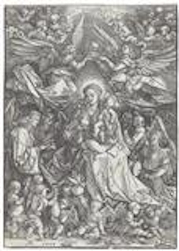 Madonna Queen of Angels by Albrecht Dürer