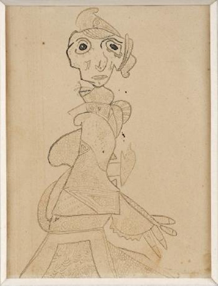 Personnage by Gaston Chaissac
