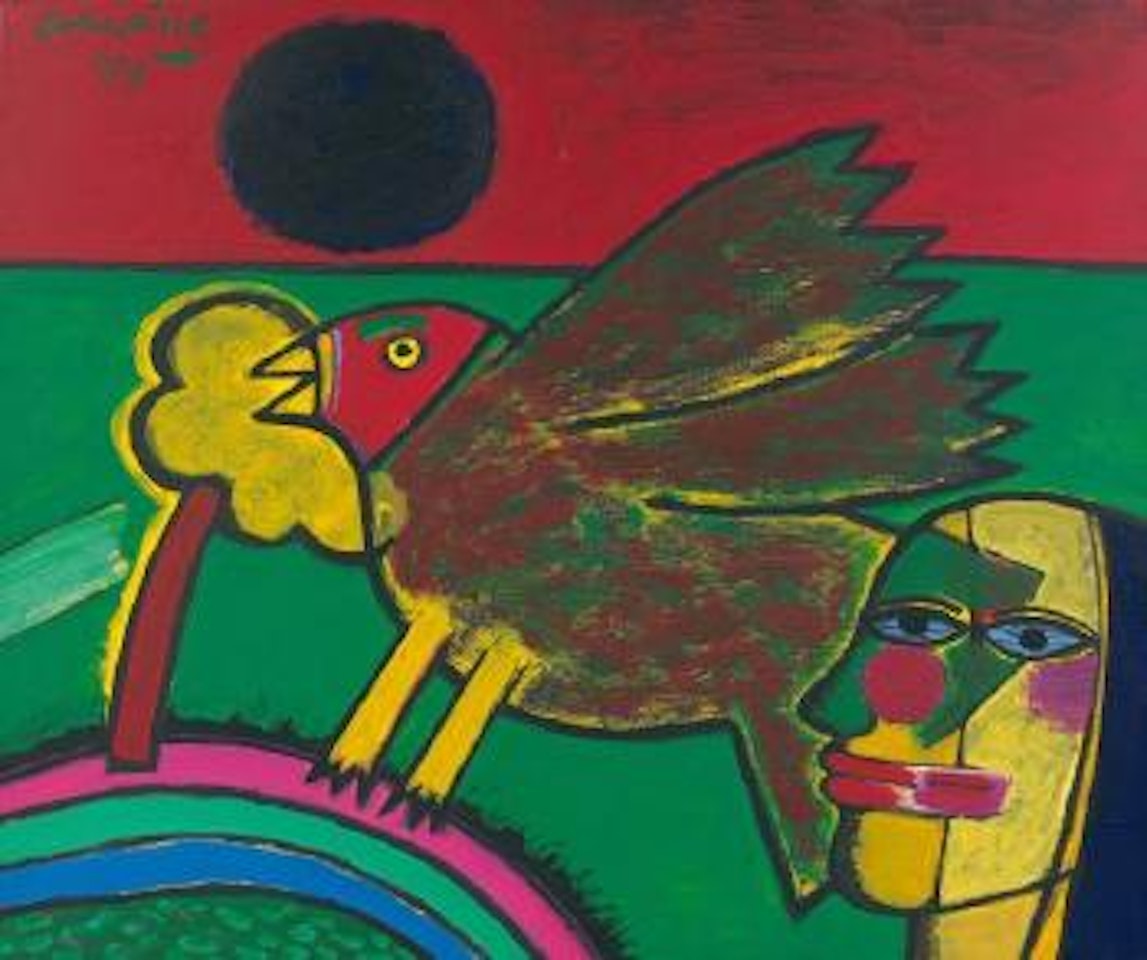 Oiseau dans un été finissant by Corneille