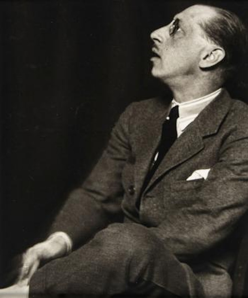 Igor Stravinsky by Man Ray
