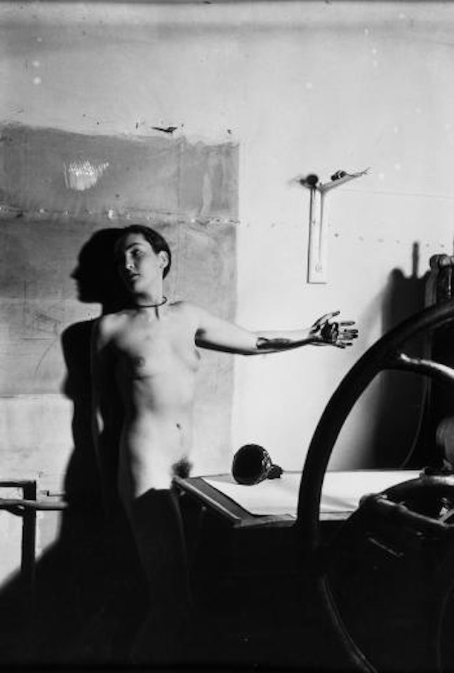 Erotique Voilée, Meret Oppenheim by Man Ray