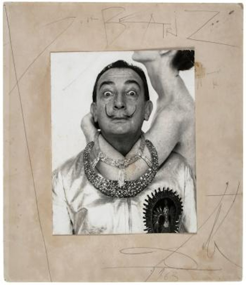 Salvador Dali and Dovima by Richard Avedon