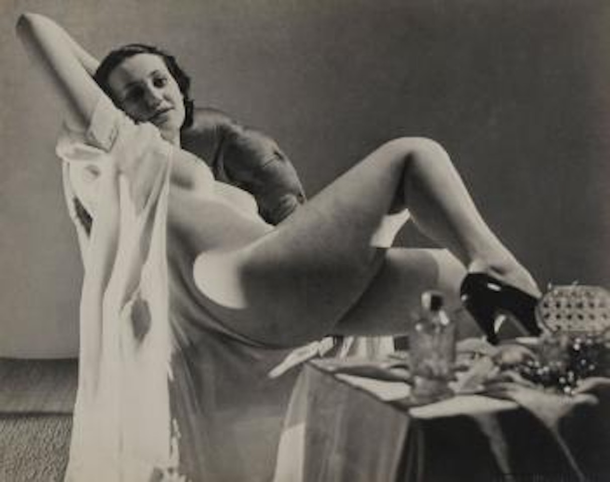 Jeune Femme Nue Assise dans un Fauteuil by Dora Maar