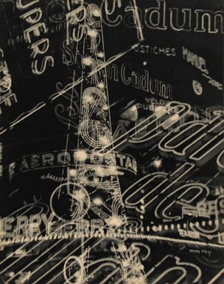 La Ville, from the portfolio Electricité by Man Ray