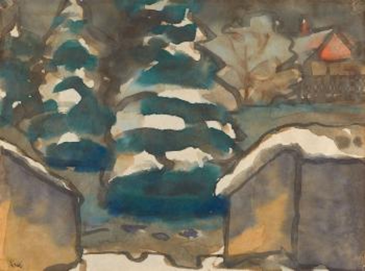 Winterlandschaft by Emil Nolde