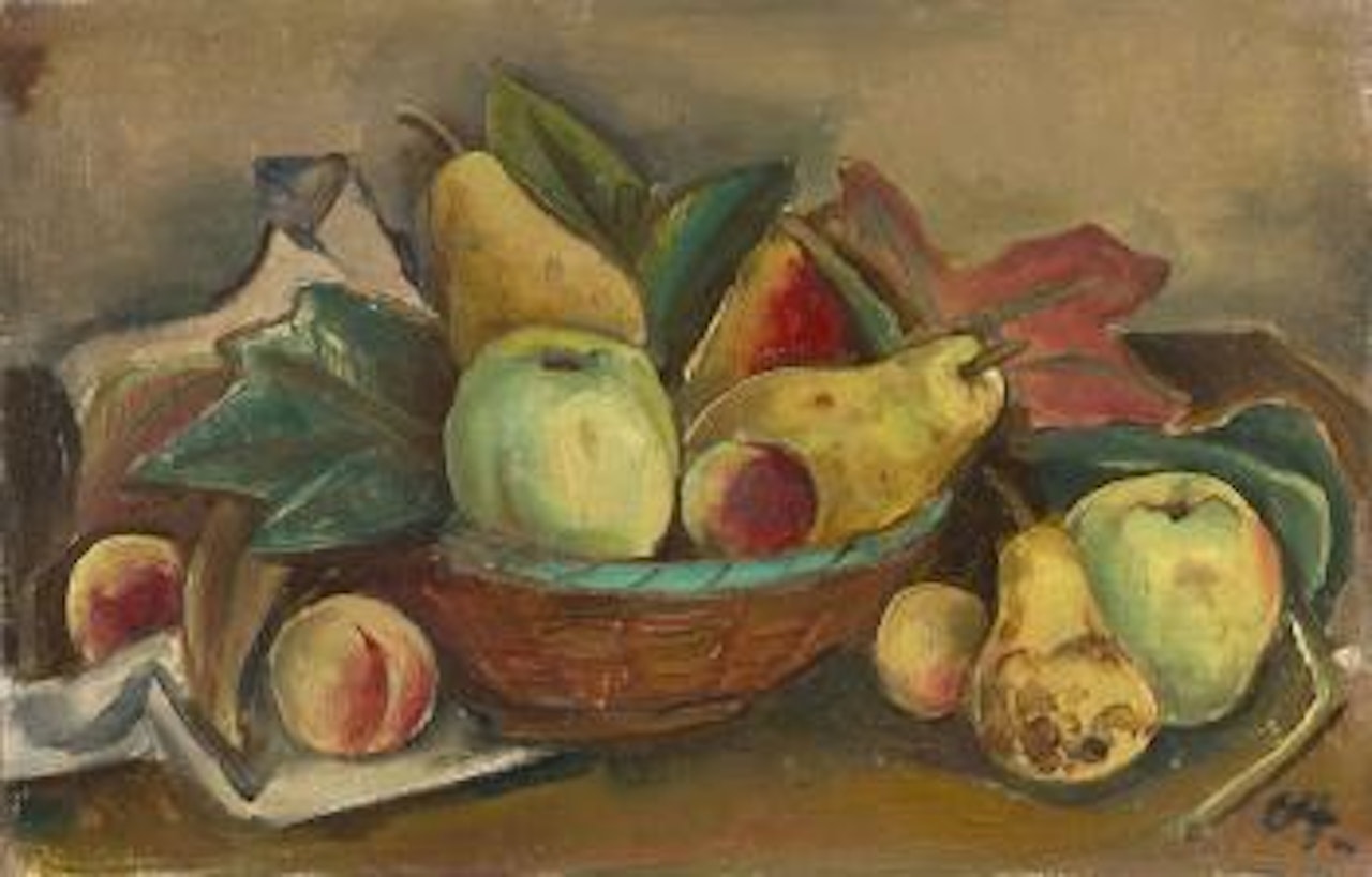 Obststillleben by Karl Hofer