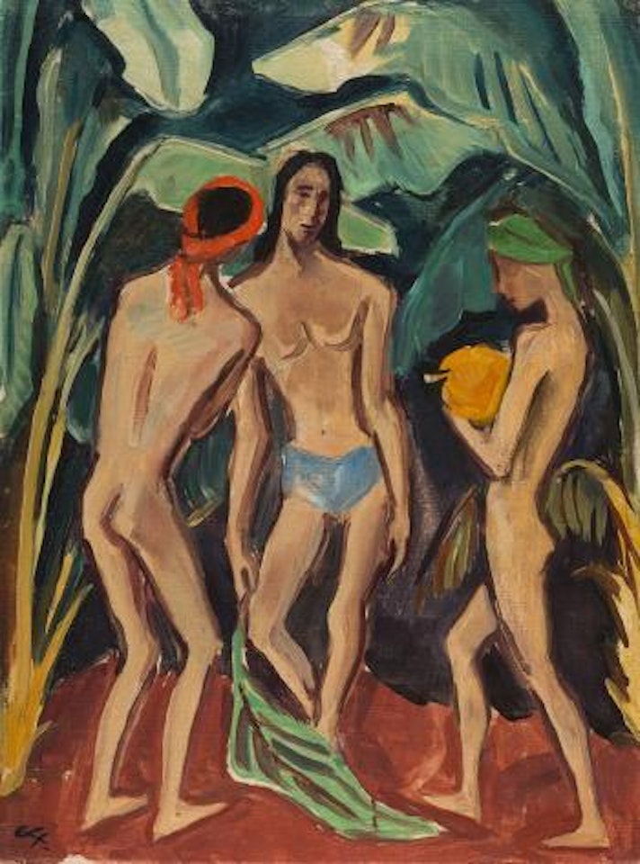 Tropische Szene by Karl Hofer