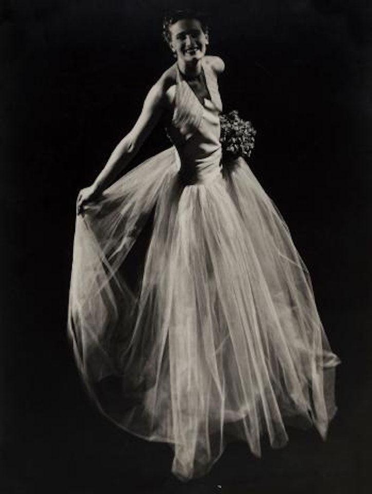 Fashion Studio Wearing Mousseline Robe by Man Ray