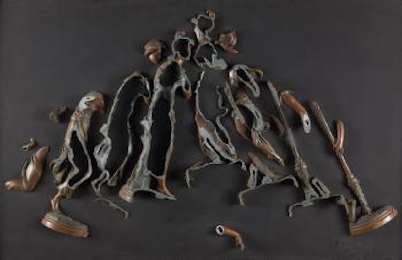 Ohne Titel (Statue découpée) by Arman