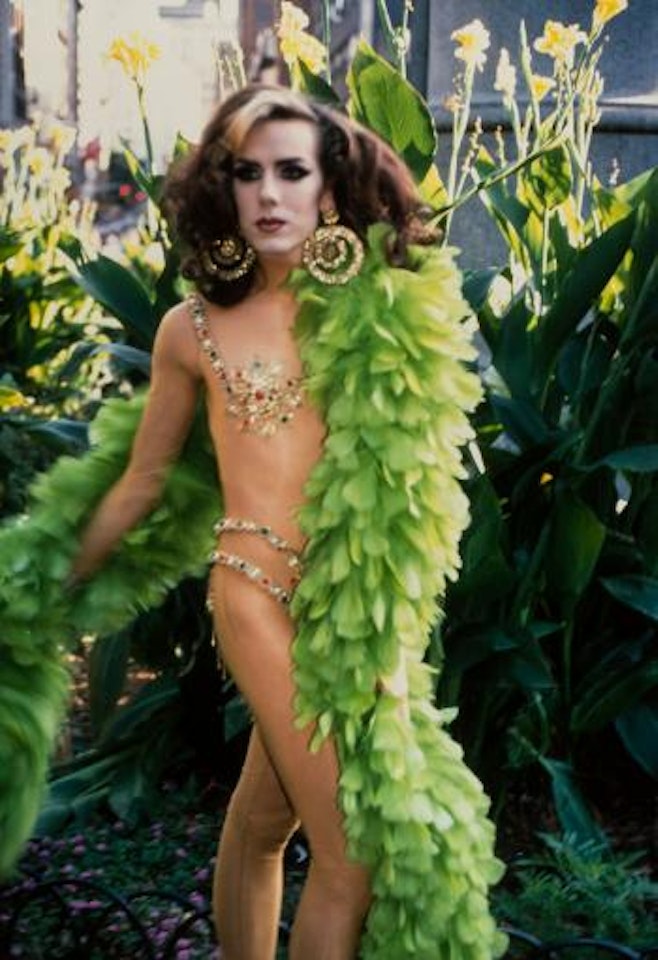 Guy at Wigstock, NYC by Nan Goldin