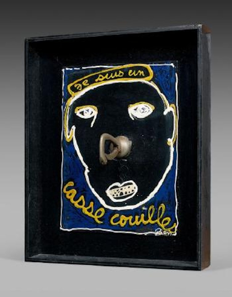 Je suis un casse couilles by Ben Vautier