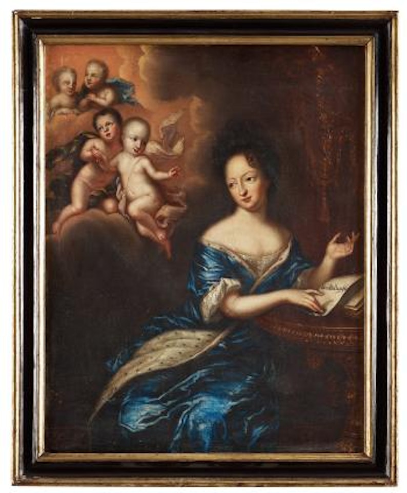 Drottning Ulrika Eleonora the elder 1656-1693 by David Klöcker von Ehrenstrahl