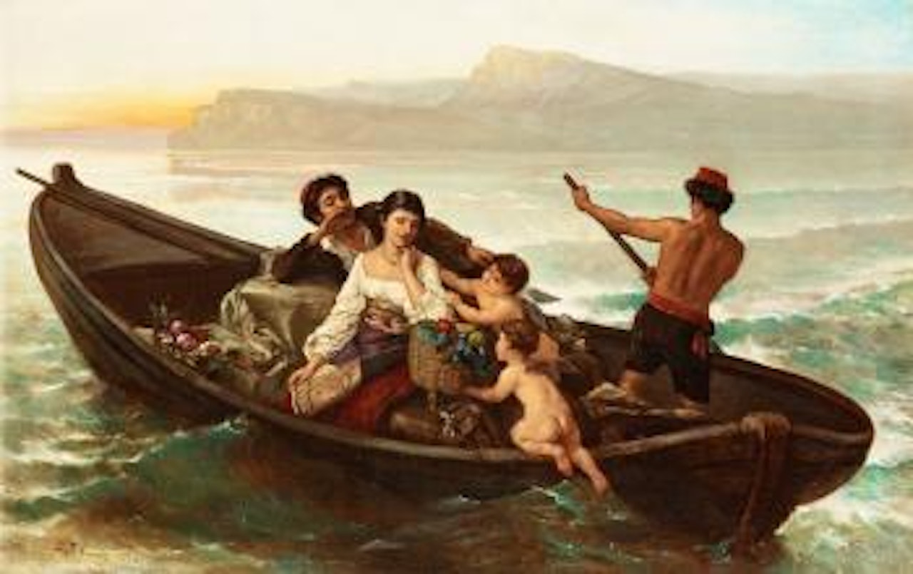 The lovers by Wilhelm Kray