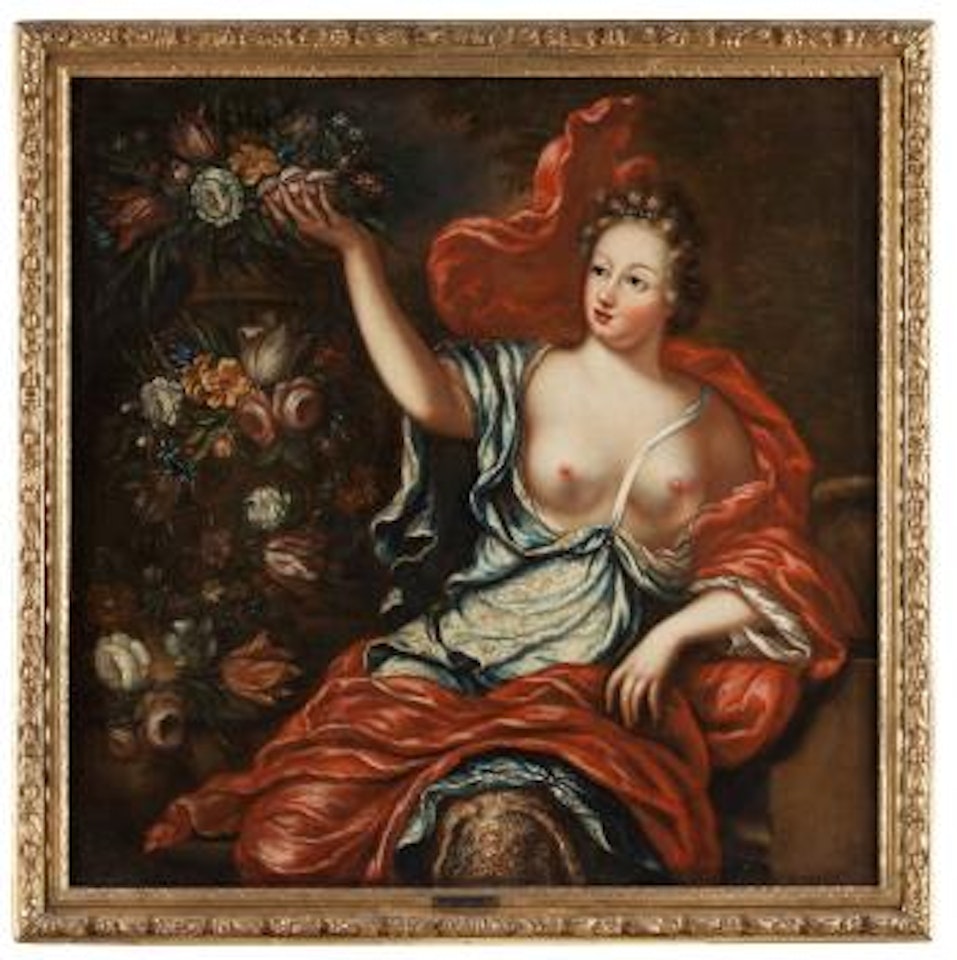 Flora (allegory of summer) by David Klöcker von Ehrenstrahl