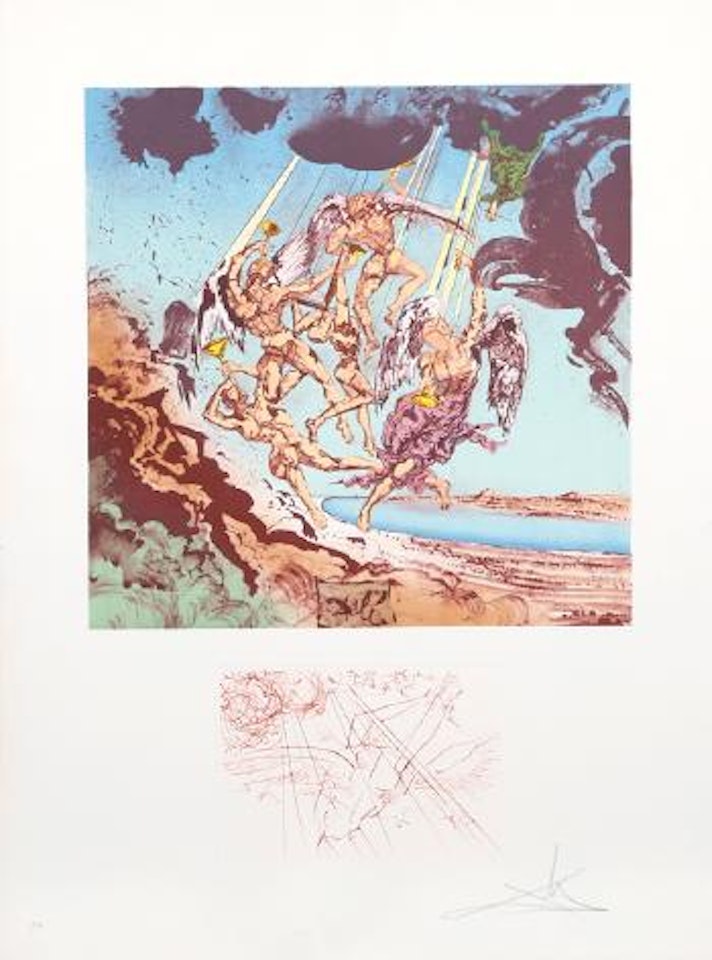 Return of Ulysses, from Homage a Homere by Salvador Dali
