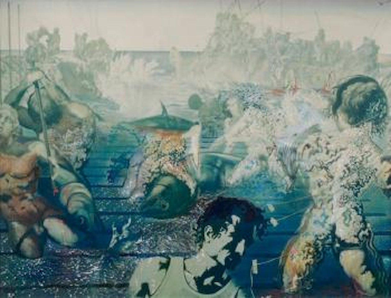 La pêche aux thons, étude by Salvador Dali