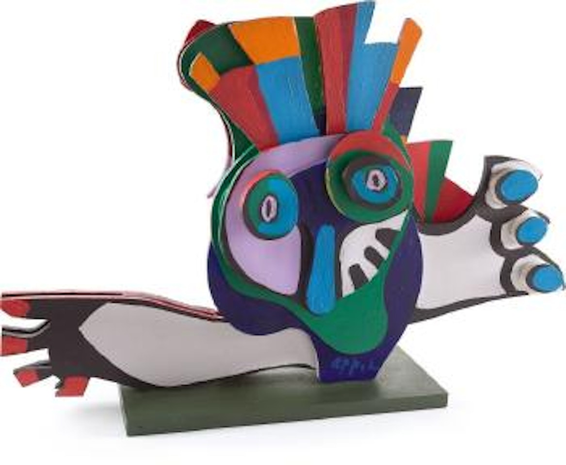 Crowned Owl aus: Circus Series by Karel Appel