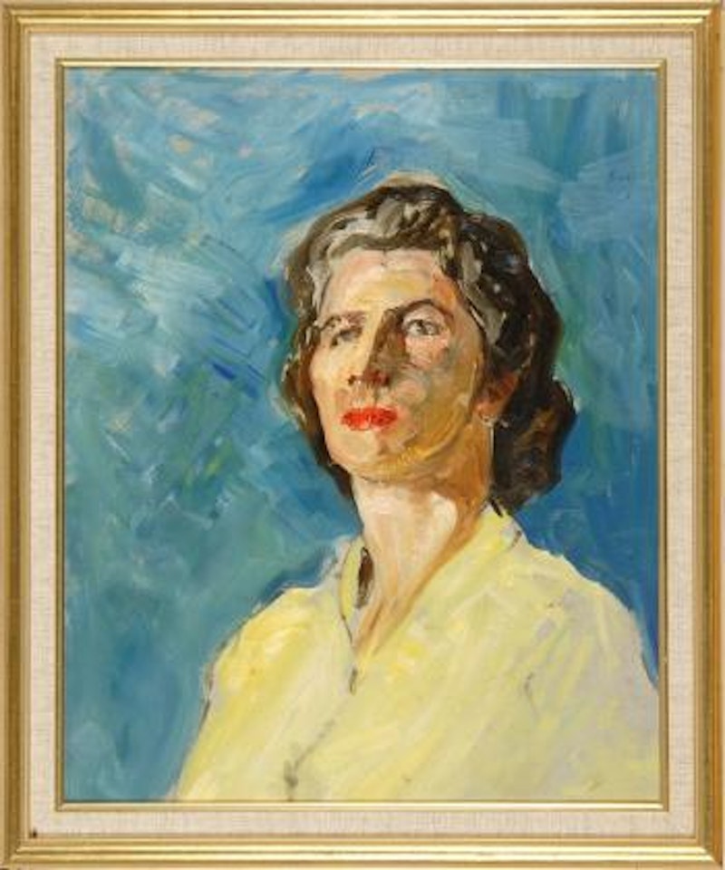 Portrait of a woman by Jane Peterson