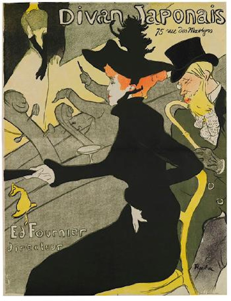 Divan Japonais by Henri de Toulouse-Lautrec