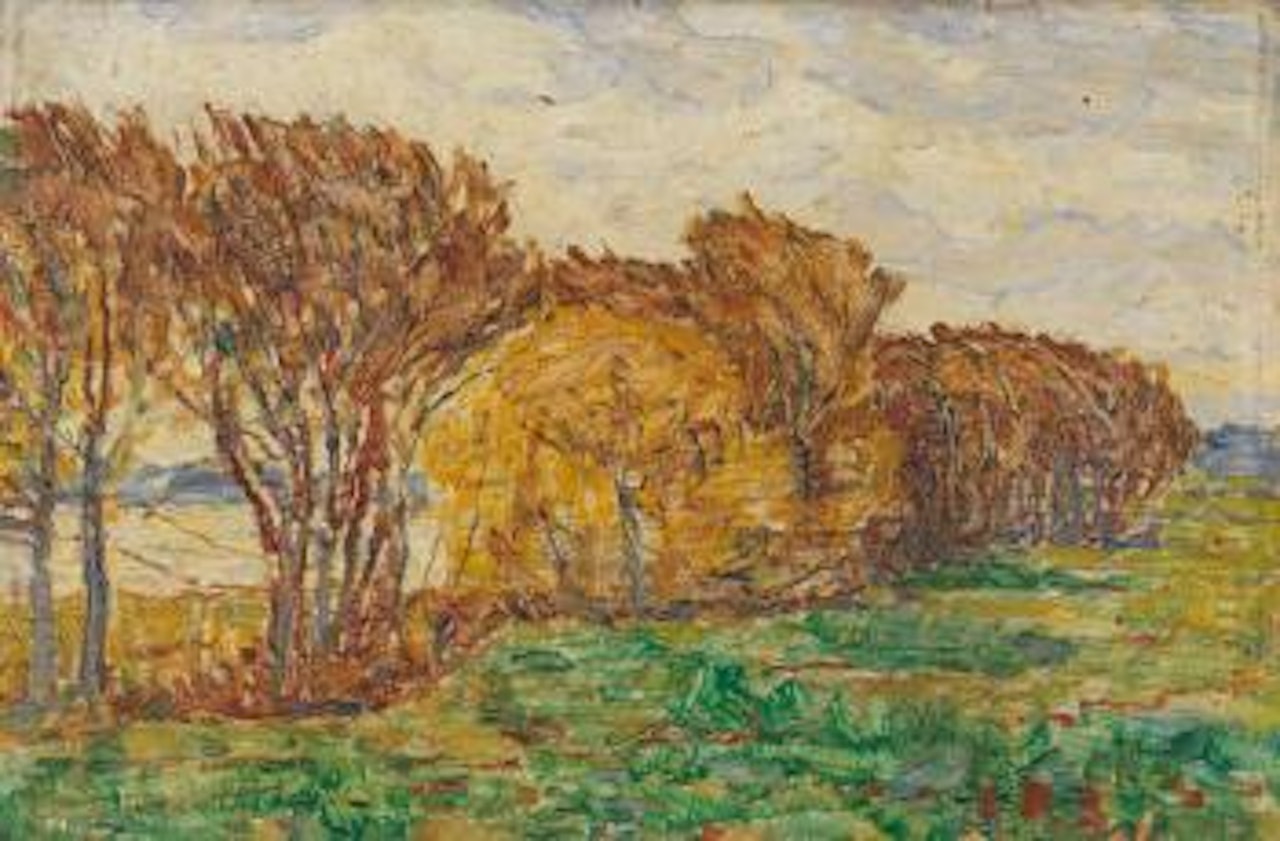 Herbstlandschaft by Christian Rohlfs