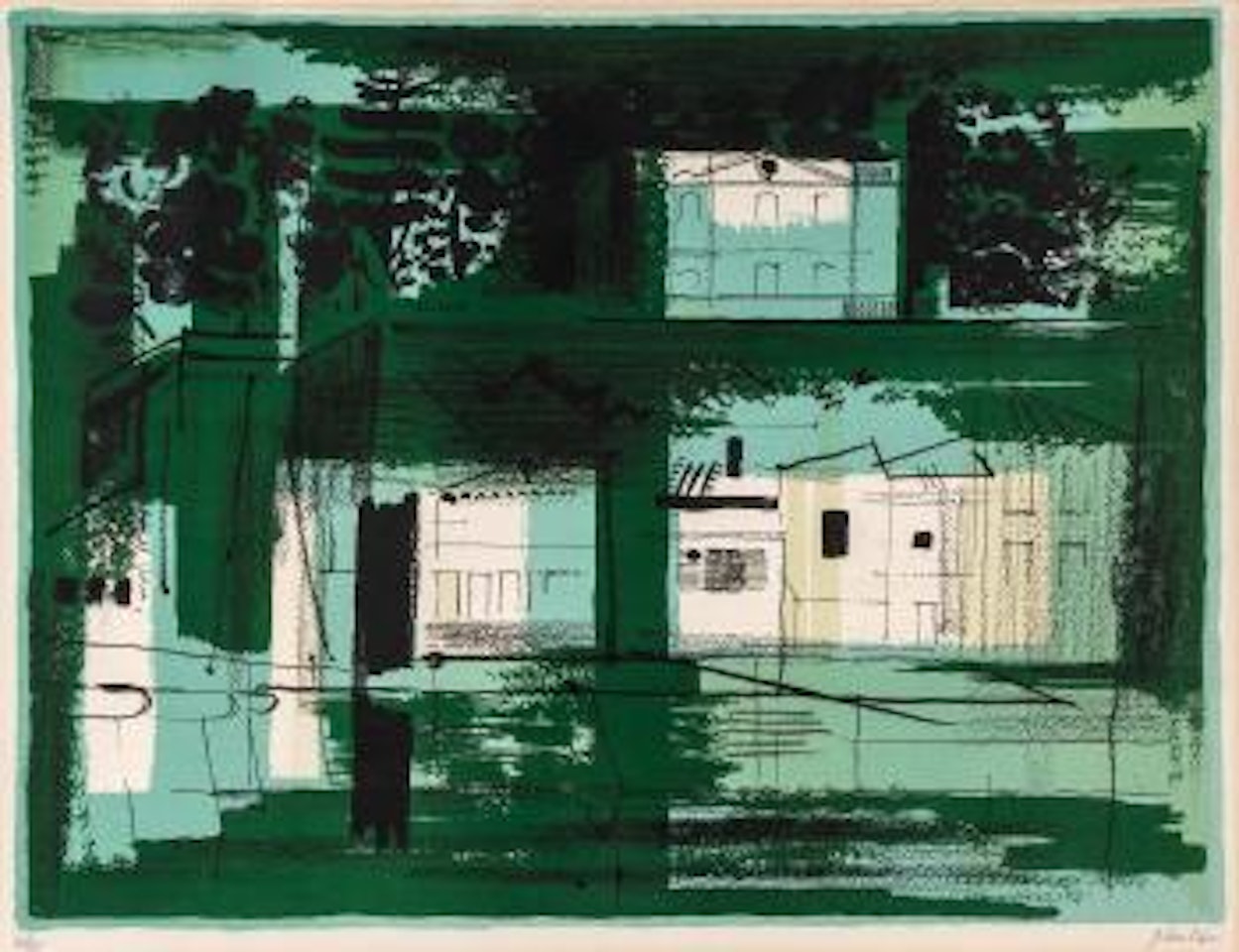 Parthenay (L.109) by John Piper