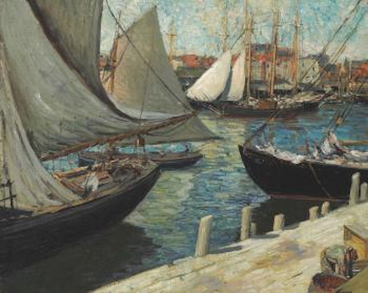 Gloucester Fishermen by Frederick Judd Waugh