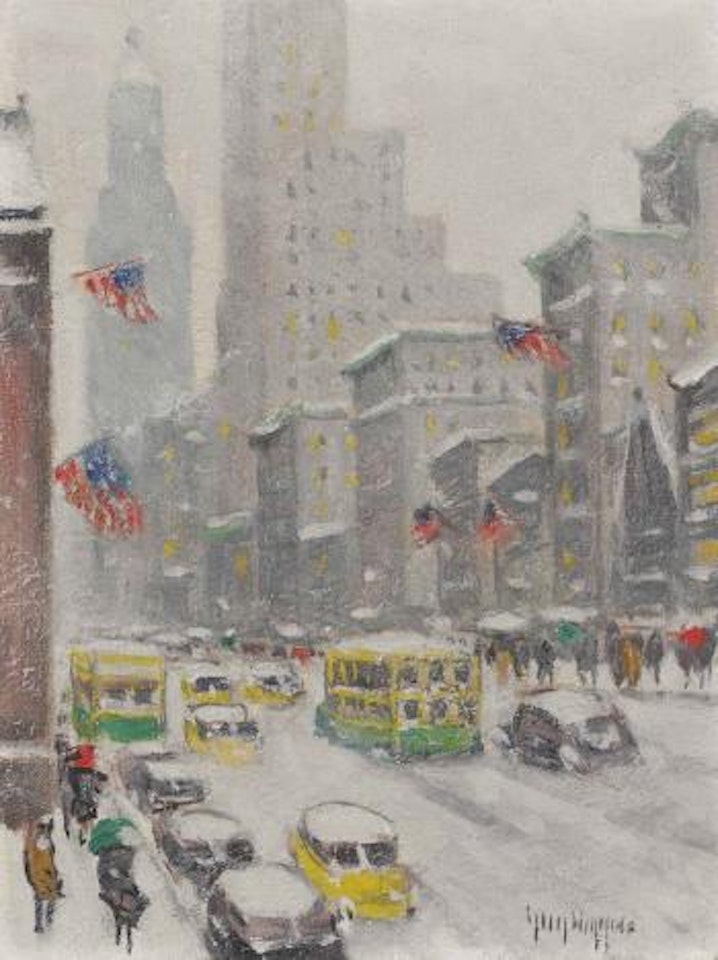 Midtown Manhattan by Guy Carleton Wiggins