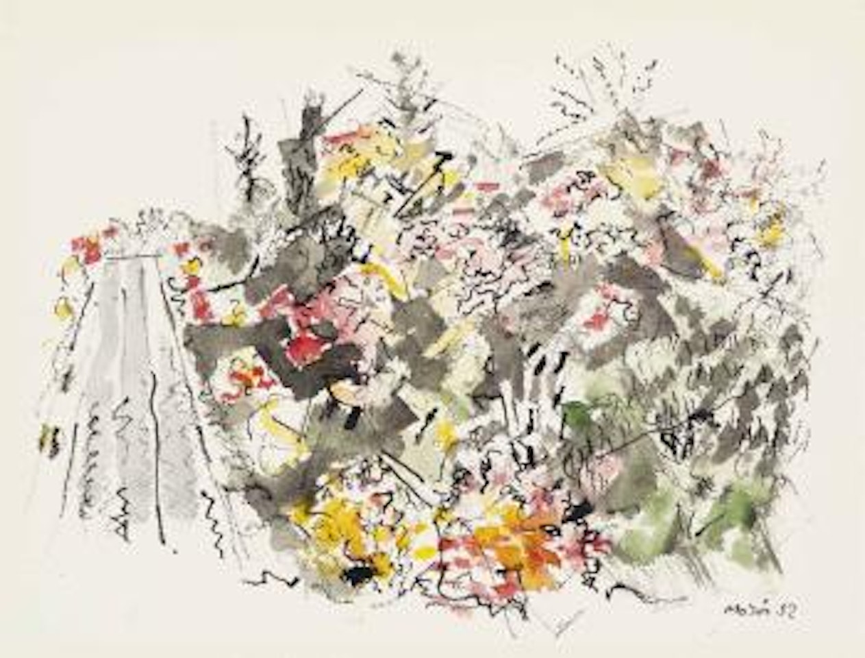 Autumn Coloring No. 2, Maine by John Marin