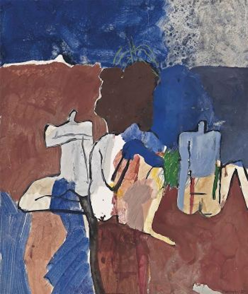 Bathers by the Reservoir: Marrakesh by Keith Vaughan