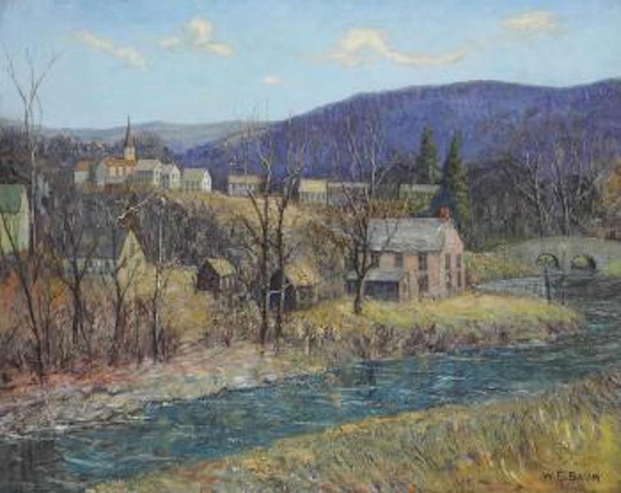 The Pink House by Walter Emerson Baum