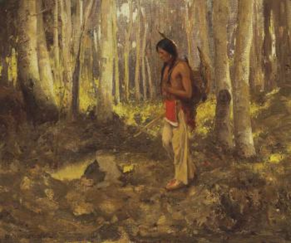 Lone Hunter by E. Irving Couse