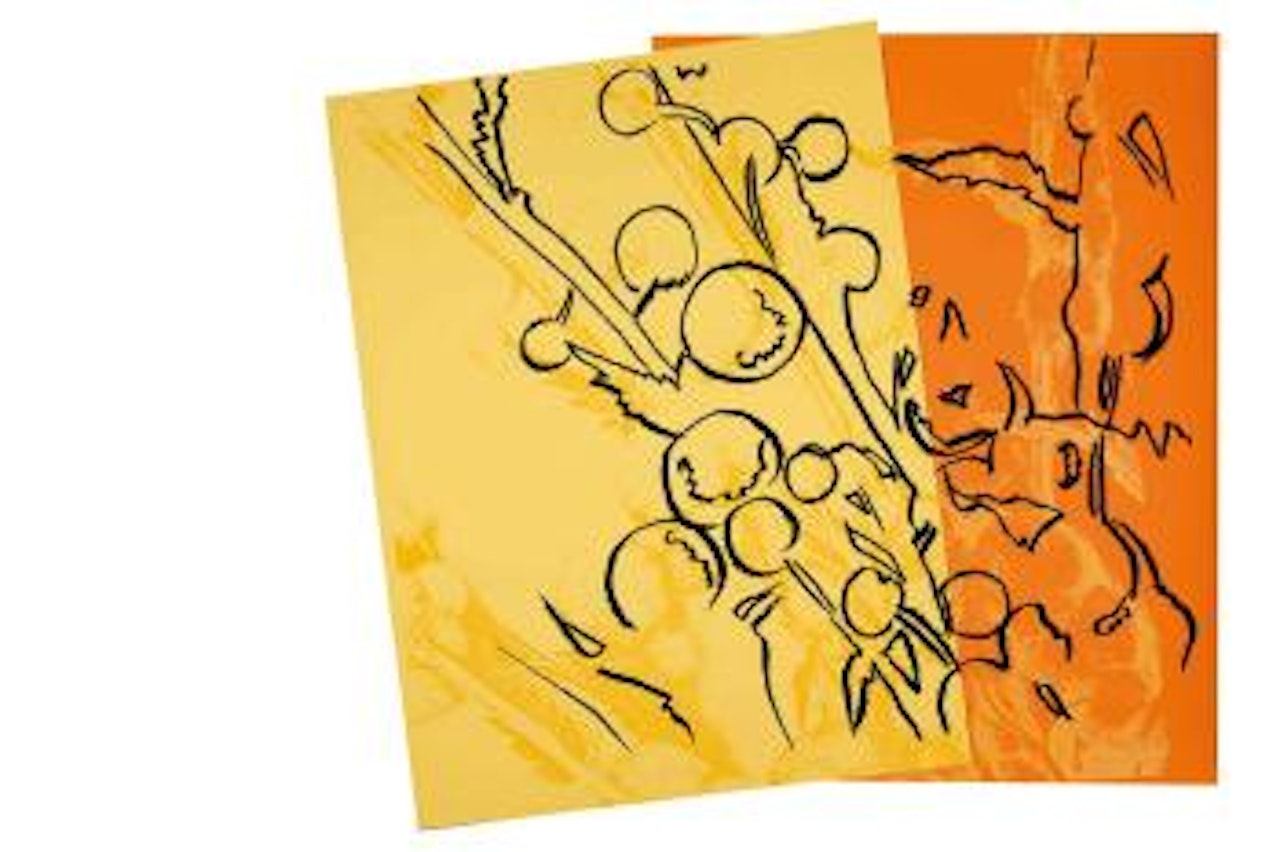 Flowers (Mimosas) by Andy Warhol