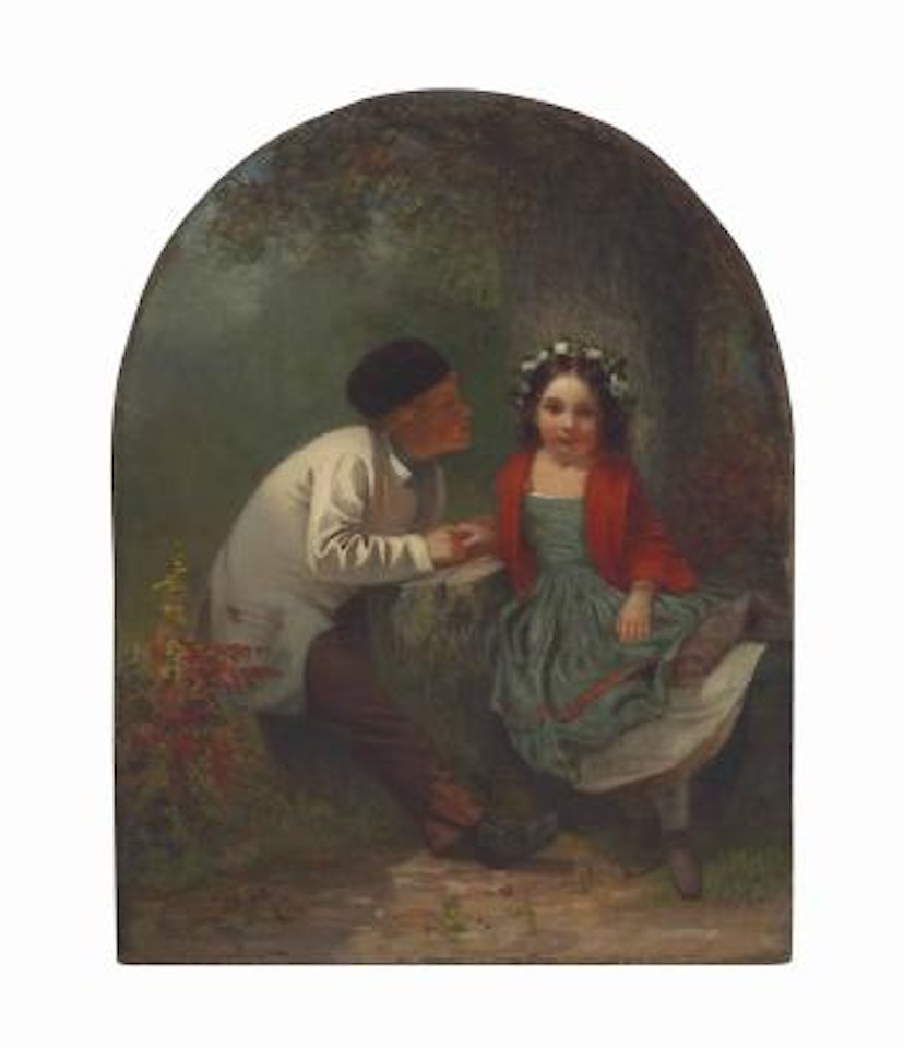 Early on the Stump by John George Brown