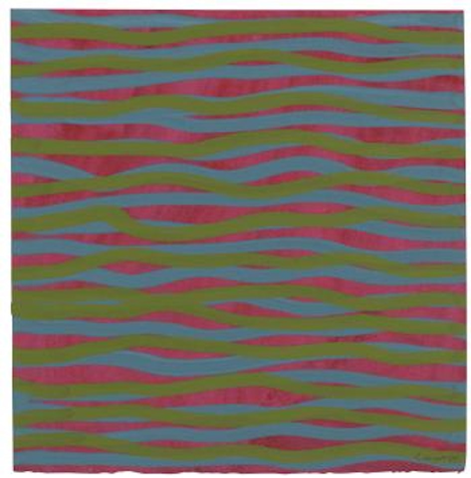 Irregular Grid by Sol LeWitt