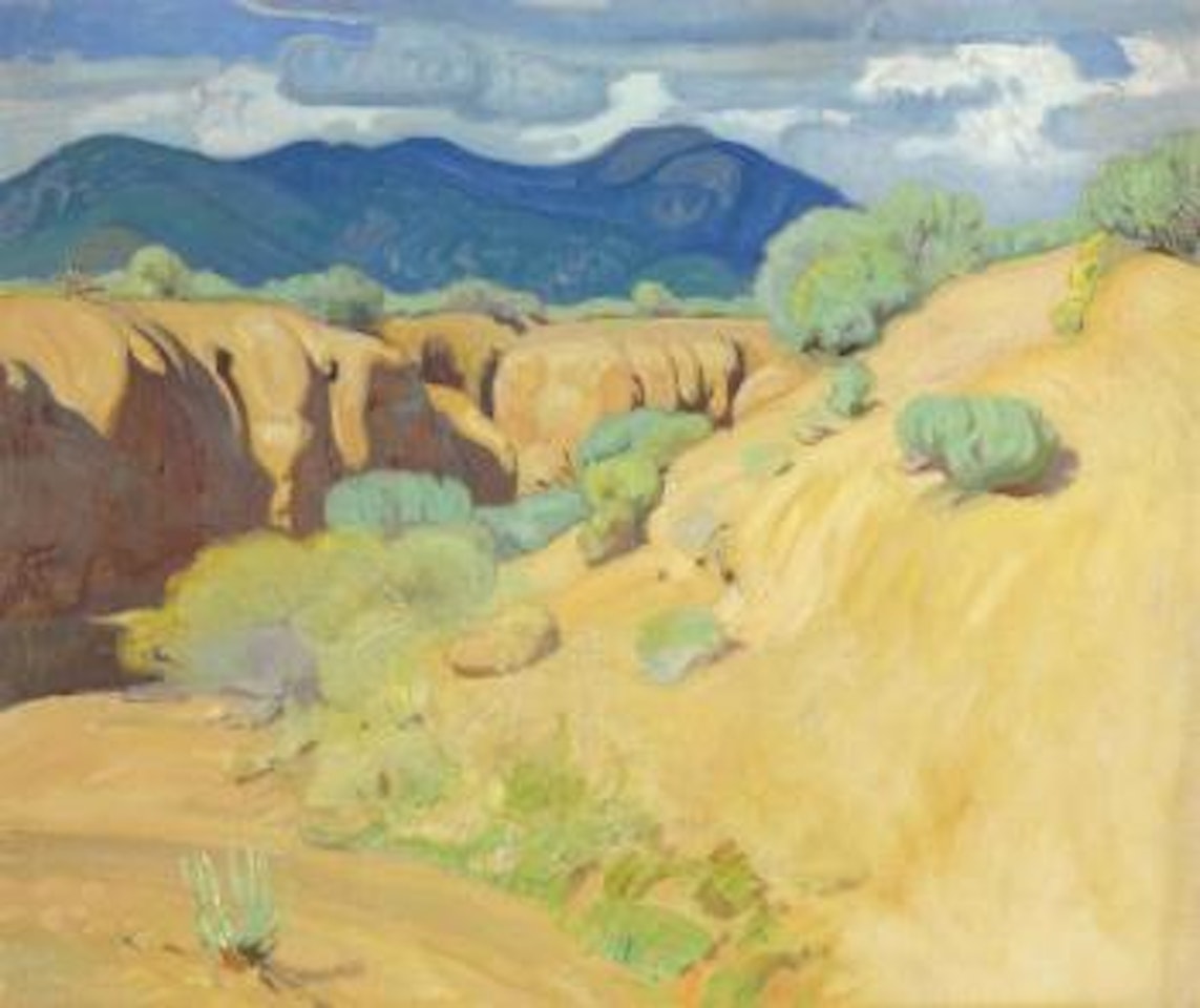 Out in the Desert by Ernest Martin Hennings