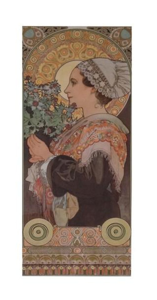 Chardon des sables by Alphonse Mucha