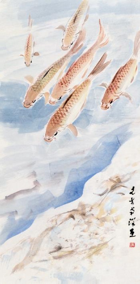 Six Fishes by Chen Wen Hsi